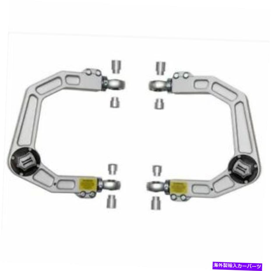サスペンション アイコンビークルダイナミクス58551DJビレットアッパーコントロールアームデルタジョイントキットNEW Icon Vehicle Dynamics 58551DJ Billet Upper Control Arm Delta Joint Kit NEW【並行輸入品】