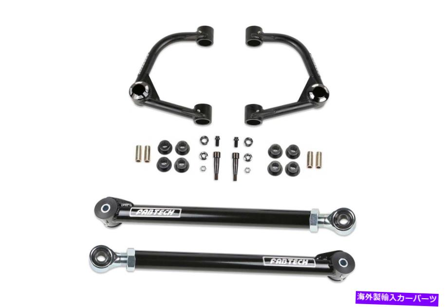サスペンション Fabtech K2382 UniBall UCAリフトキット21 Ford Bronco Fabtech K2382 Uniball UCA Lift Kit For 21 Ford Bronco【並行輸入品】