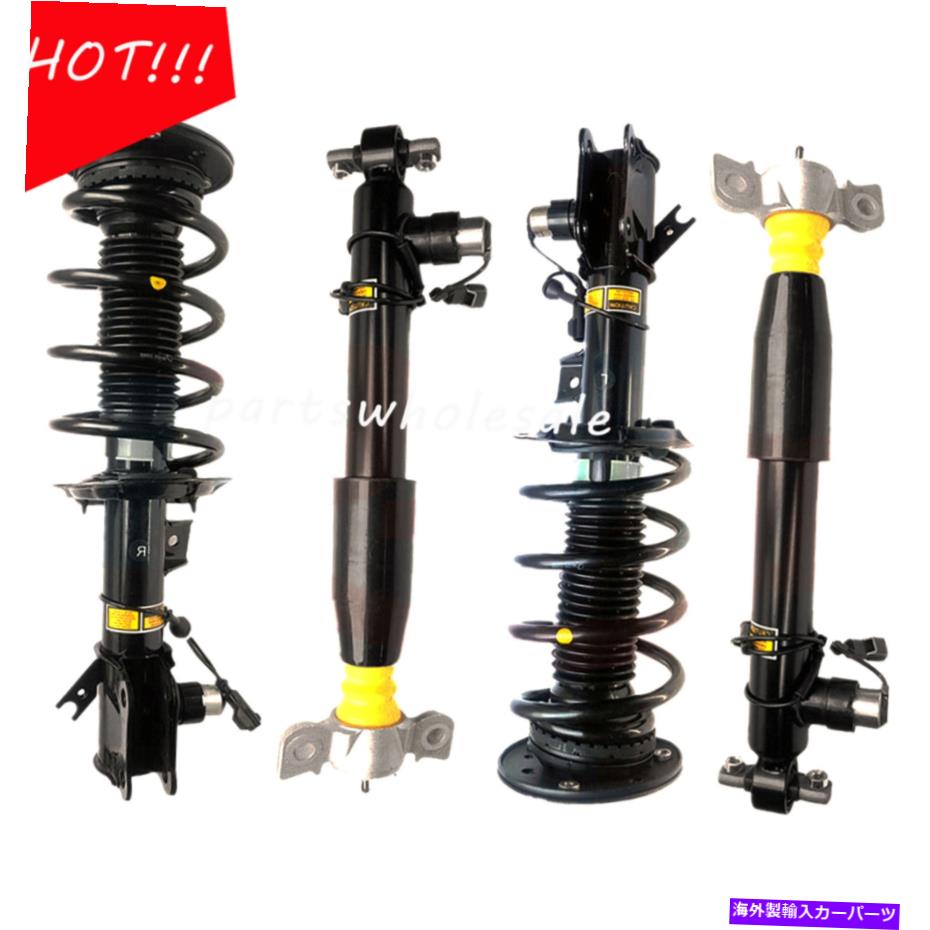 サスペンション 4PCSフロント＆リアショックアブソーバーストラットリンカーンMKZ 2013-2020エレクトリック 4Pcs Front & Rear Shock Absorber Struts Assys For Lincoln MKZ 2013-2020 Electric【並行輸入品】