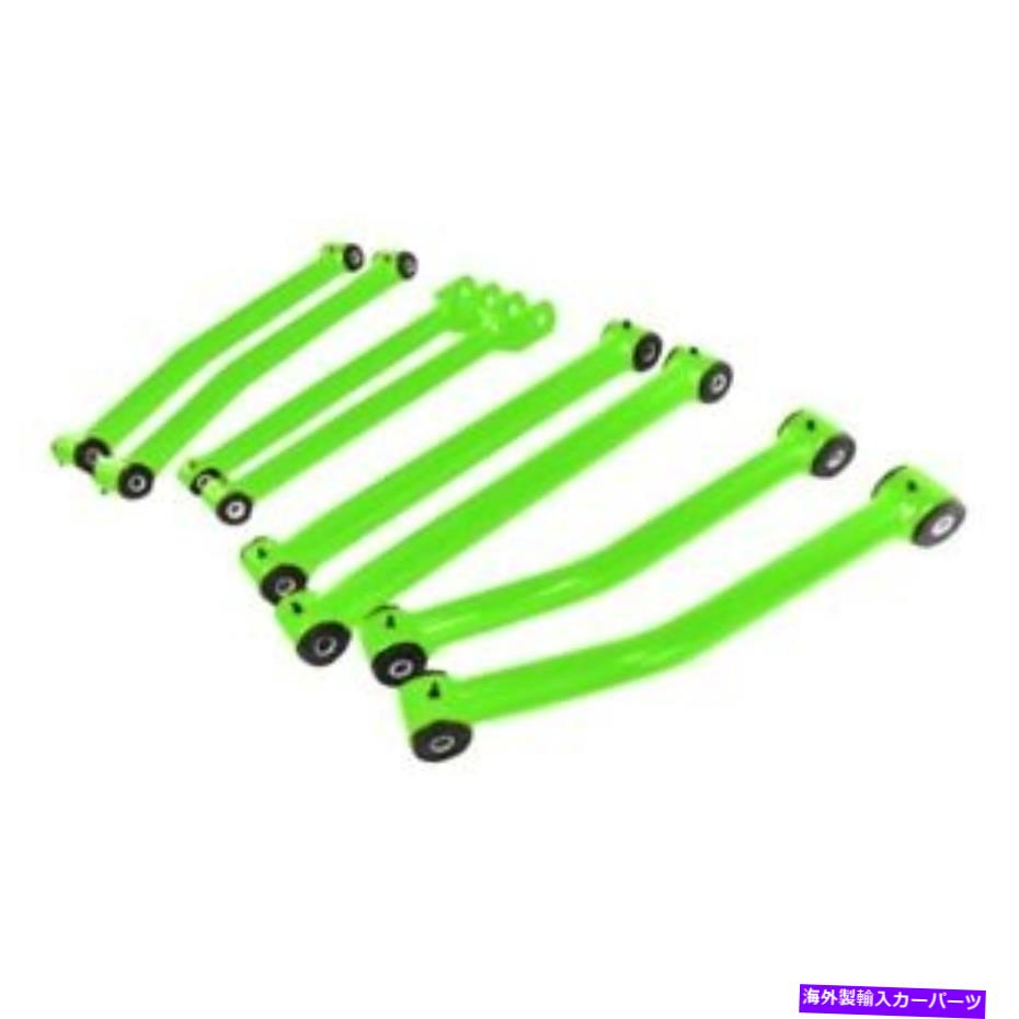 サスペンション Jeep Wrangler JK 2018 Steinjager J0049100フロント＆リアコントロールアームキット用 For Jeep Wrangler JK 2018 Steinjager J0049100 Front & Rear Control Arm Kit【並行輸入品】