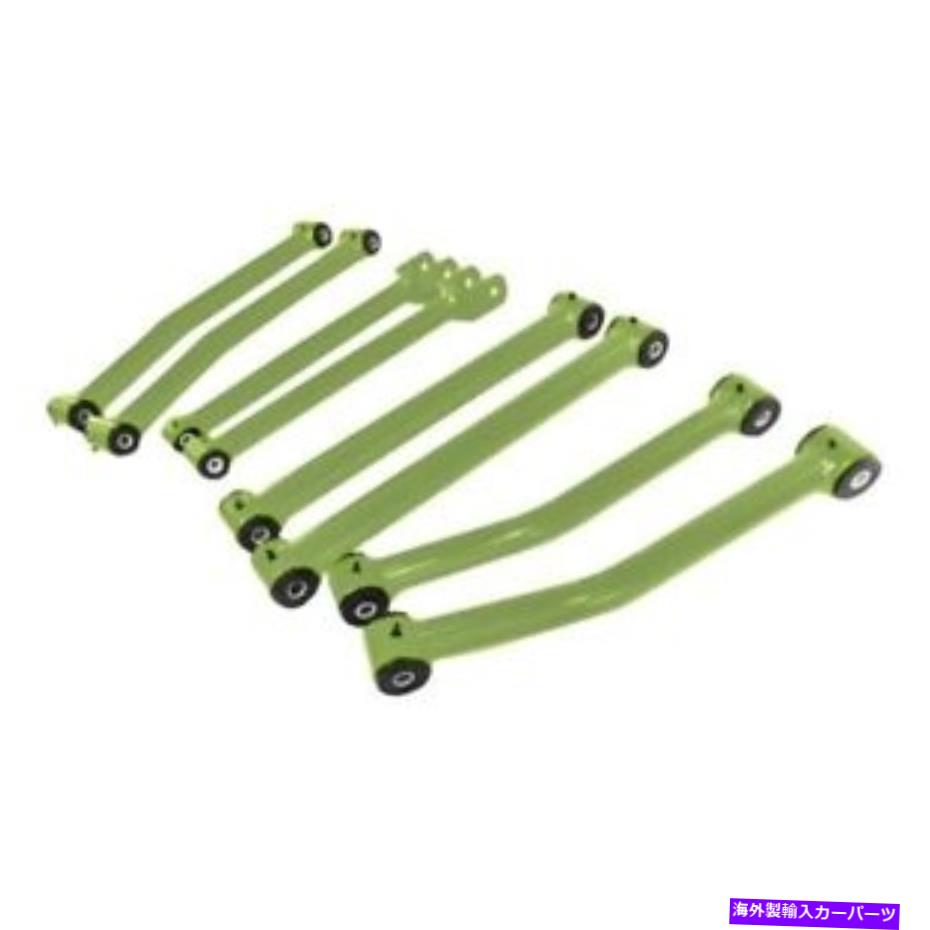 サスペンション Jeep Wrangler JK 2018 Steinjager J0049102フロント＆リアコントロールアームキット用 For Jeep Wrangler JK 2018 Steinjager J0049102 Front & Rear Control Arm Kit【並行輸入品】