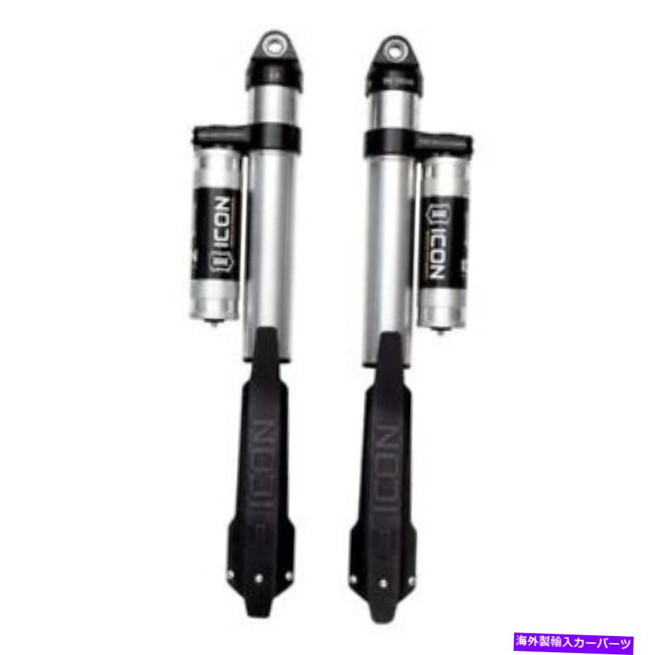 サスペンション Jeep Gladiator 20-22ショックアブソーバーアイコンV.S. 2.5シリーズリアモノチューブ For Jeep Gladiator 20-22 Shock Absorbers ICON V.S. 2.5 Series Rear Monotube【並行輸入品】