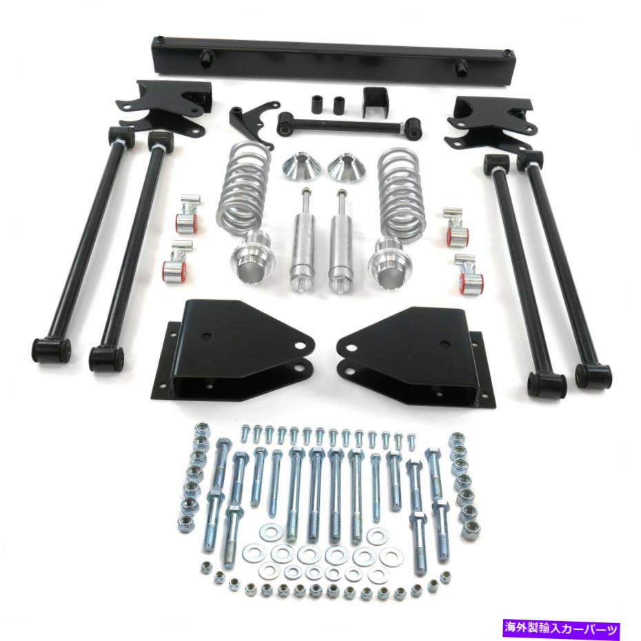 サスペンション 1953-1956 FORD F-100 4-Link Kit Complete 1953-1956 Ford F-100 4-link Kit Complete【並行輸入品】