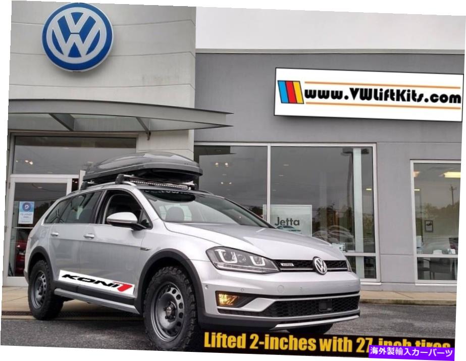 サスペンション Eibach Springs 3882.320 Lift Kit for VW Alltrack MK7 2017 - Two Inch Suspension Spacers Coils Overland【並行輸入品】