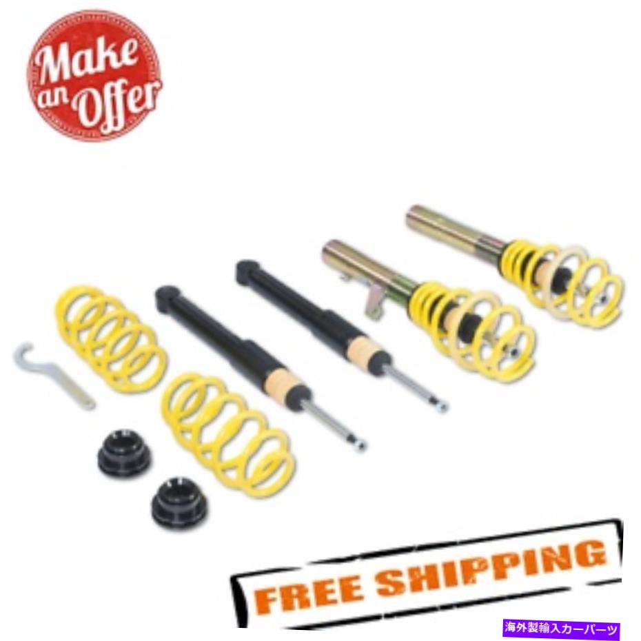 サスペンション アウディQ7 ST Suspensions 13281031 ST X Coilover Kit Front & Rear【並行輸入品】
