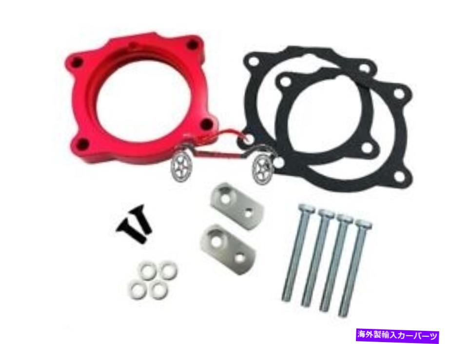 Throttle Body Red Billet Throttle Body Spacer Fit 04-06 GMC Canyon 2.8L＆07-09 2.9L V6 L4 Red Billet Throttle Body Spacer Fit 04-06 GMC Canyon 2.8L & 07-09 2.9L V6 L4【並行輸入品】