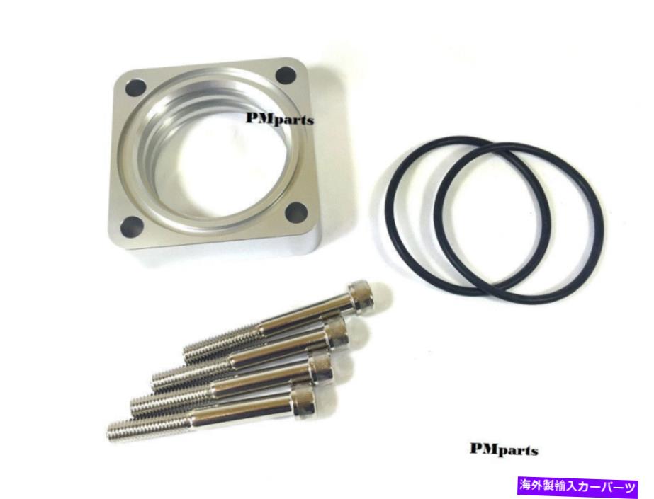 Throttle Body ポリッシュスロットルボディスペーサーフィット91-99日産200SX Sentra＆Infiniti G20 2.0L Polish Throttle Body Spacer fit 91-99 Nissan 200SX Sentra & Infiniti G20 2.0L【並行輸入品】