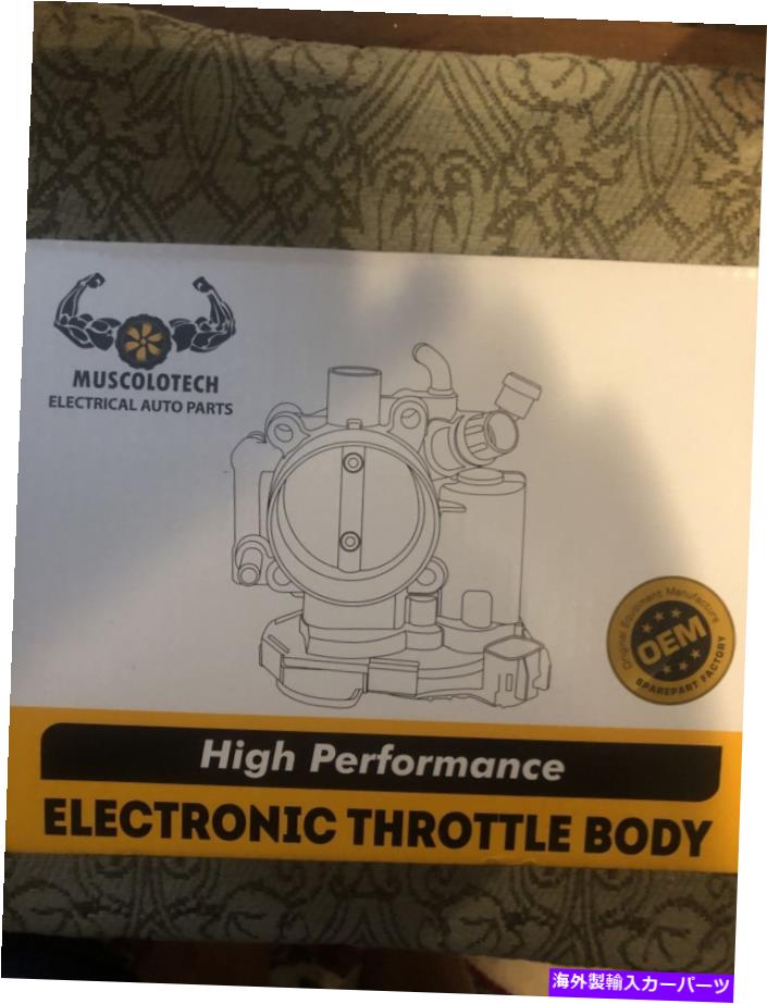 Throttle Body Muscolotech電子スロットルボディ-12631186- 2.4L車、ビュイック、GMC、 Muscolotech Electronic Throttle Body - 12631186- For 2.4L Cars, Buick, GMC,【並行輸入品】