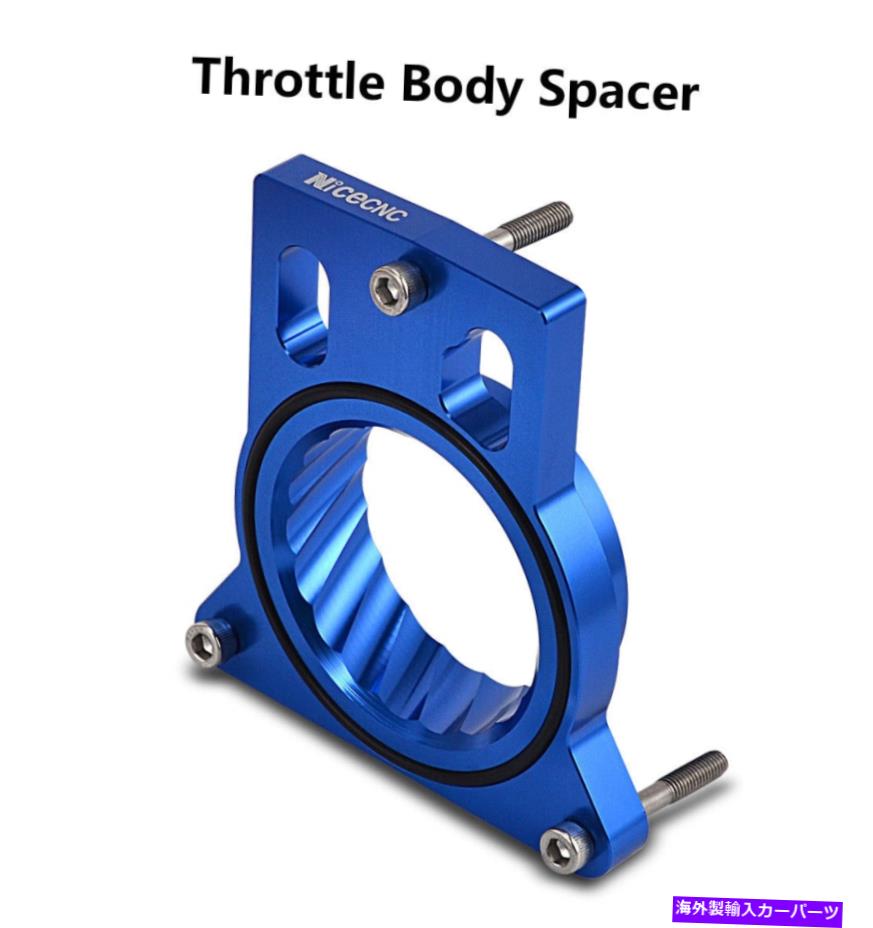 Throttle Body NICECNCユニークな渦デザインスロットルボディスペーサーキャデラックエスカレードESV 03-06 NICECNC Unique Eddy Design Throttle Body Spacer For Cadillac Escalade ESV 03-06【並行輸入品】