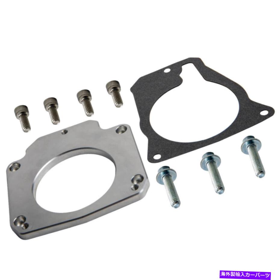Throttle Body フロントスロットルボディアダプター4ボルト摂取量3ボルトTBマニホールドLSエンジン Front Throttle Body Adapter 4 Bolt Intake to 3 Bolt TB Manifold for LS Engine【並行輸入品】