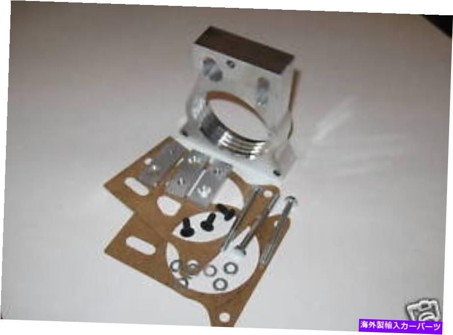Throttle Body 03-05シボレー雪崩ヘリックススロットルボディスペーサー4.8L 5.3L 6.0（フィット：シボレー） 03-05 CHEVY AVALANCHE HELIX THROTTLE BODY SPACER 4.8L 5.3L 6.0 (Fits: chevrolet)【並行輸入品】