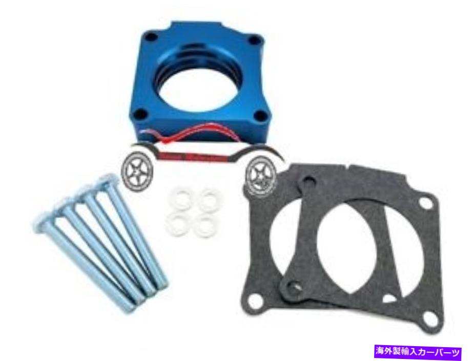 Throttle Body ビレットブルースロットルボディスペーサー00-04トヨタセリカ＆カローラ1.8L DOHC Billet Blue Throttle Body Spacer For 00-04 Toyota Celica & Corolla 1.8L DOHC【並行輸入品】