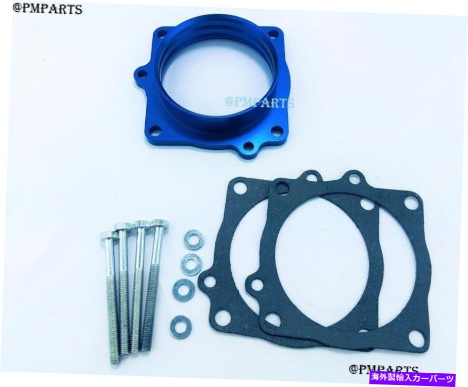 Throttle Body スロットルボディスペーサーフィット04-08ダッジデュランゴ5.7Lヘミ＆07-08クライスラーアスペン Throttle Body Spacer Fits 04-08 Dodge Durango 5.7L Hemi & 07-08 Chrysler Aspen【並行輸入品】