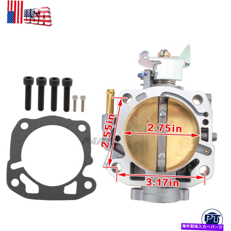 Throttle Body 309-05-1050ホンダシビック用スロットルボディ1.6L b/d/h/fシリーズ70mmアルファシリーズ 309-05-1050 Throttle Body For Honda Civic 1.6L B/D/H/F Series 70mm Alpha Series【並行輸入品】