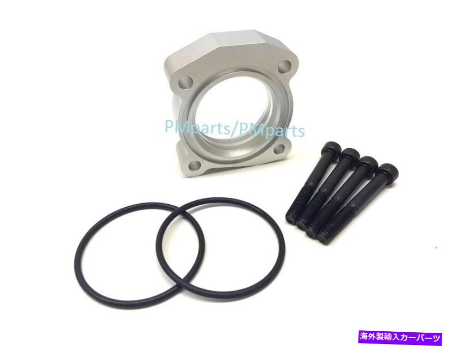 Throttle Body シルバービレットアルミニウムボルテックススロットルボディスペーサーフィット03-09トヨタカムリ2.4L Silver Billet Aluminum Vortex Throttle Body Spacer Fit 03-09 Toyota CAMRY 2.4L【並行輸入品】 62,260円