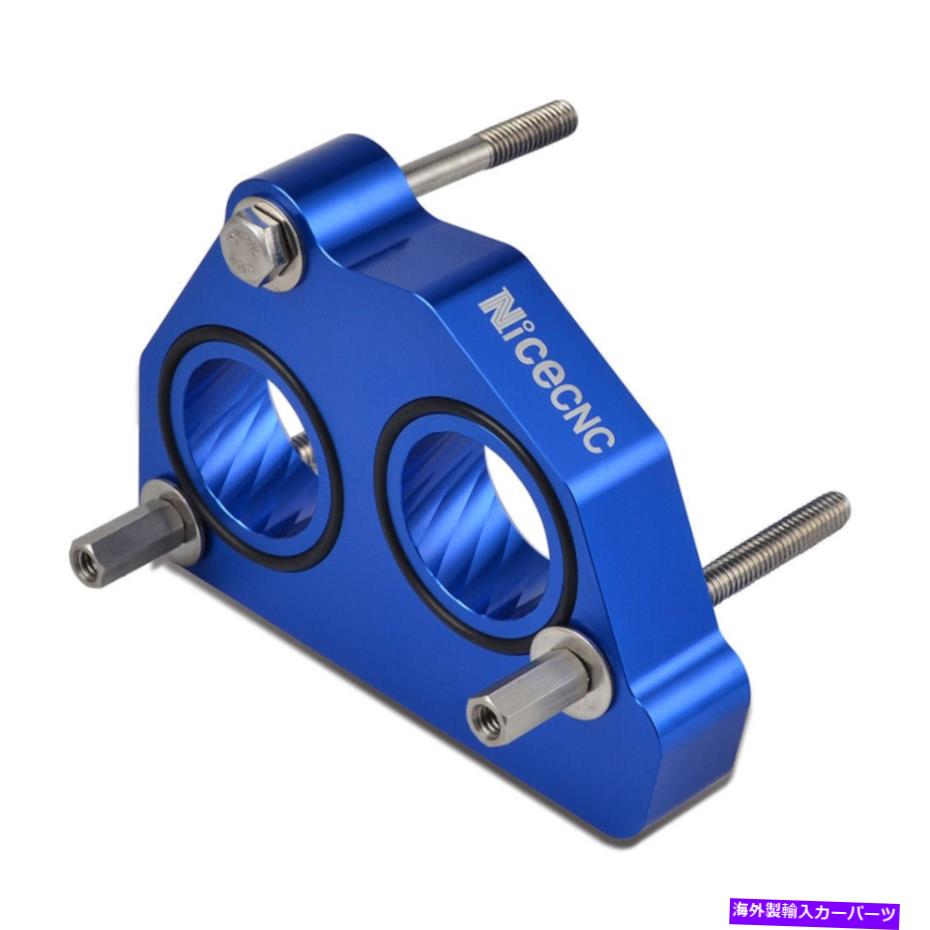 Throttle Body Chevrolet Blazer S10 4.3L 5.7L 1988-1995のNicecncビレットスロットルボディスペーサー NiceCNC Billet Throttle Body Spacer For Chevrolet Blazer S10 4.3L 5.7L 1988-1995【並行輸入品】