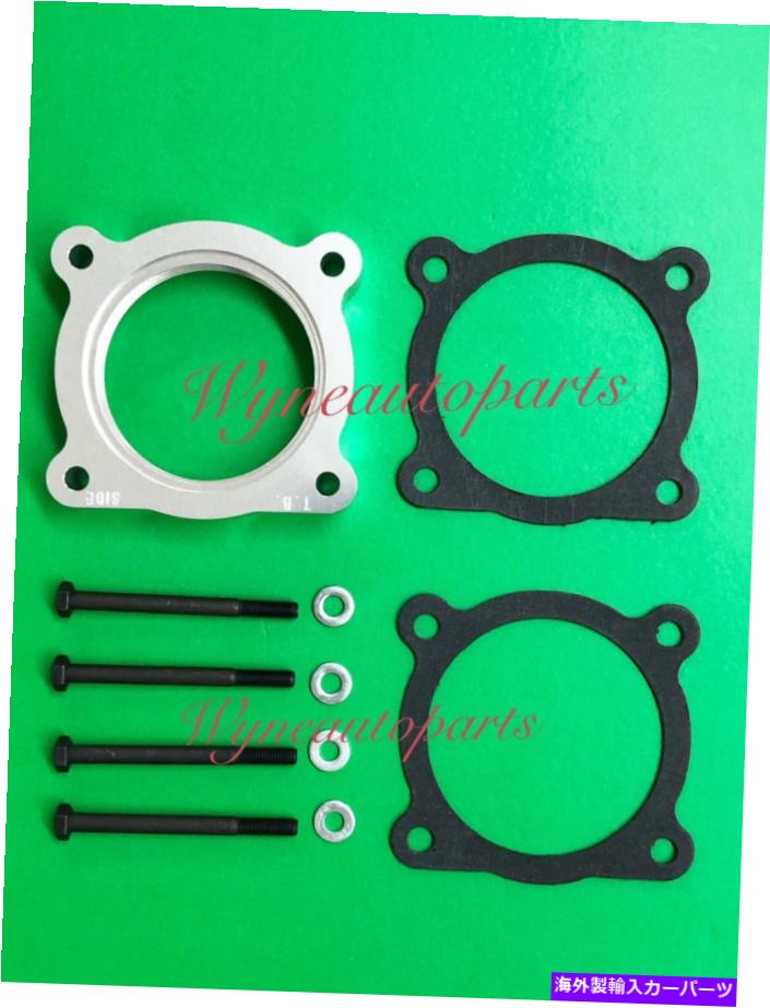 Throttle Body フィット04-13日産タイタン/アルマダ5.6L/04-10インフィニティQX56 5.6Lスロットルボディスペーサー Fit 04-13 Nissan Titan/Armada 5.6L/04-10 Infiniti QX56 5.6L Throttle Body Spacer【並行輸入品】