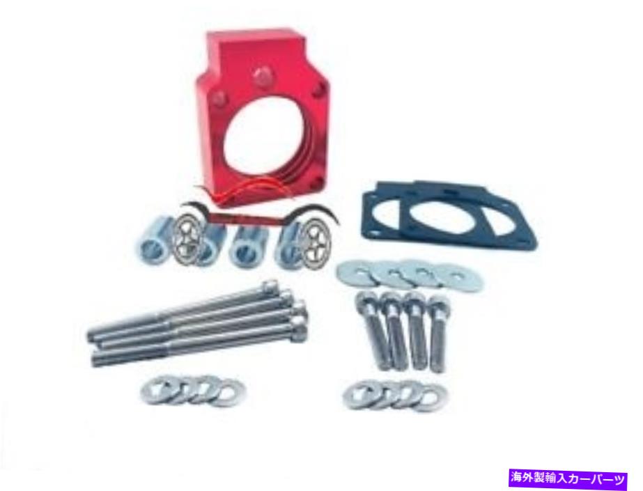 Throttle Body ビレットレッドスロットルボディスペーサー Billet Red Throttle Body Spacer For 2001-05 Honda Civic DX EX HX LX 1.7L SOHC【並行輸入品】 40,469円