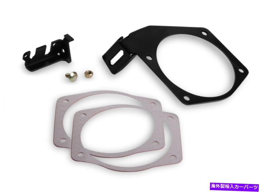 Throttle Body HolleyEFI 20-147 95mmスロットルボディケーブルブラケットOEMまたは高速吸気マニホールド Holley EFI 20-147 95MM Throttle Body Cable Bracket OEM or FAST Intake Manifolds【並行輸入品】