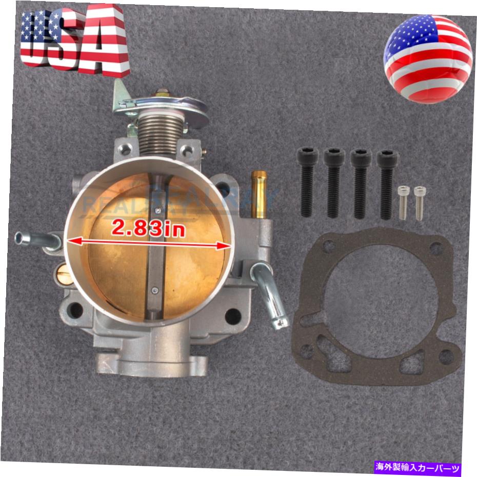 Throttle Body 70mmアルファシリーズホンダプレリュードベースタイプSH S SI VTEC 4Wのスロットルボディ 70mm Alpha Series Throttle Body for Honda Prelude Base Type SH S Si VTEC 4WS【並行輸入品】