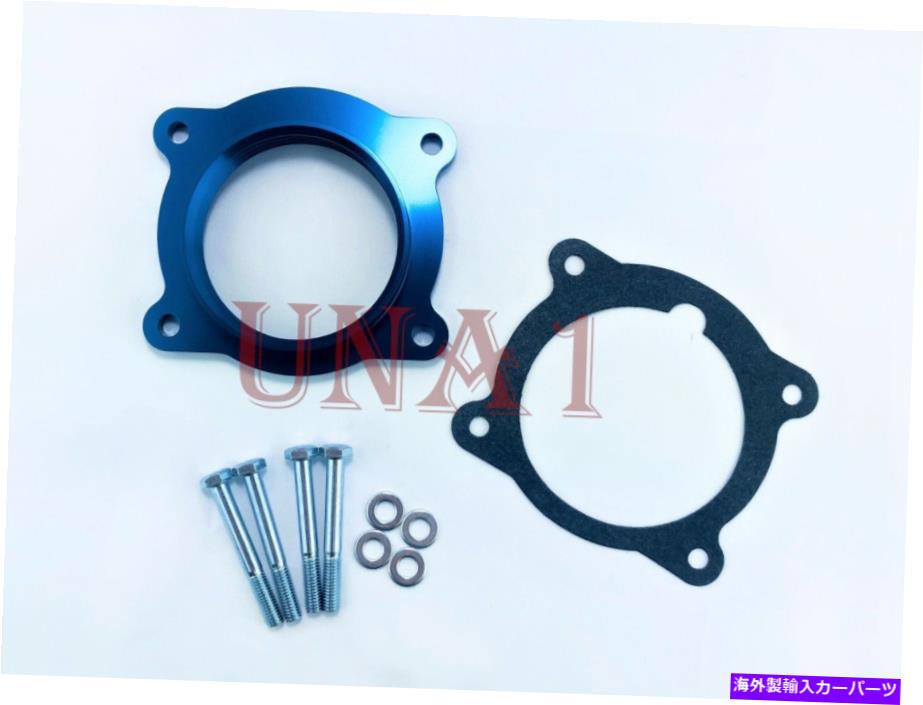 Throttle Body スロットルボディスペーサーBlfor 08-09土星Outlook Vue XR、Suzuki XL7 XL-7 V6 3.6L Throttle Body Spacer BlFor 08-09 Saturn Outlook Vue XR, Suzuki XL7 XL-7 V6 3.6L【並行輸入品】