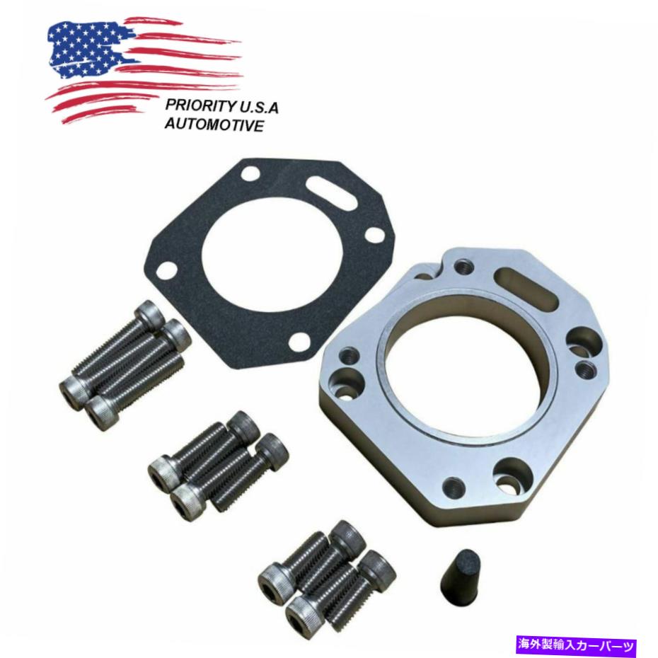 Throttle Body K20 K24 KシリーズRBCシビックインテグラ用のスロットルボディアダプタープレートRSX EP3シビック K20 K24 K Series RBC Throttle Body Adapter Plate For Civic Integra RSX EP3 Civic【並行輸入品】