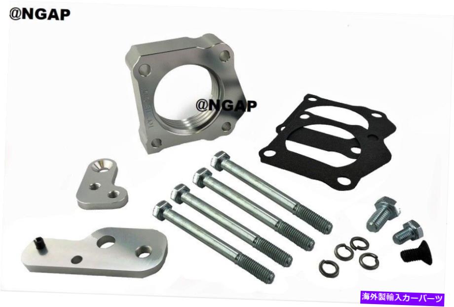 Throttle Body 95-02のビレットスロットルボディスペーサートヨタタコマ3.4L＆96-02 4runner3.4L Billet Throttle Body Spacer For 95-02 Toyota Tacoma 3.4L & 96-02 4Runner 3.4L【並行輸入品】