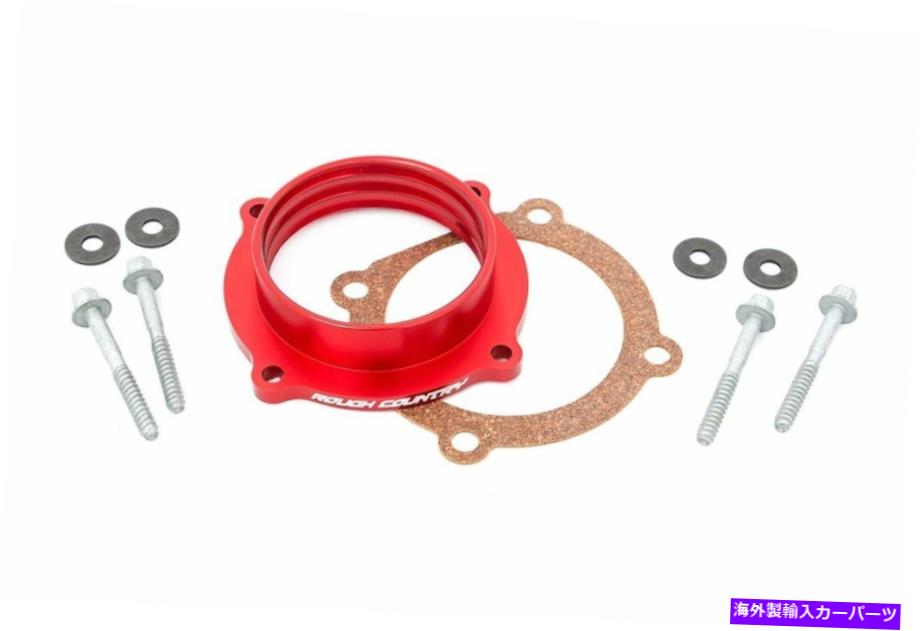 Throttle Body ジープラングラーJK/JL＆JTのラフカントリースロットルボディスペーサー| 3.6L -10561 Rough Country Throttle Body Spacer for Jeep Wrangler JK/JL&JT | 3.6L - 10561【並行輸入品】