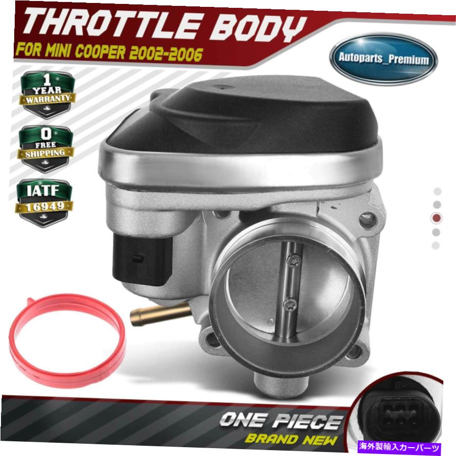 Throttle Body ミニクーパーのためのアクチュエータ付き電子スロットルボディ2002-2008 1.6L 13547509043 Electronic Throttle Body w/Actuator for Mini Cooper 2002-2008 1.6L 13547509043【並行輸入品】