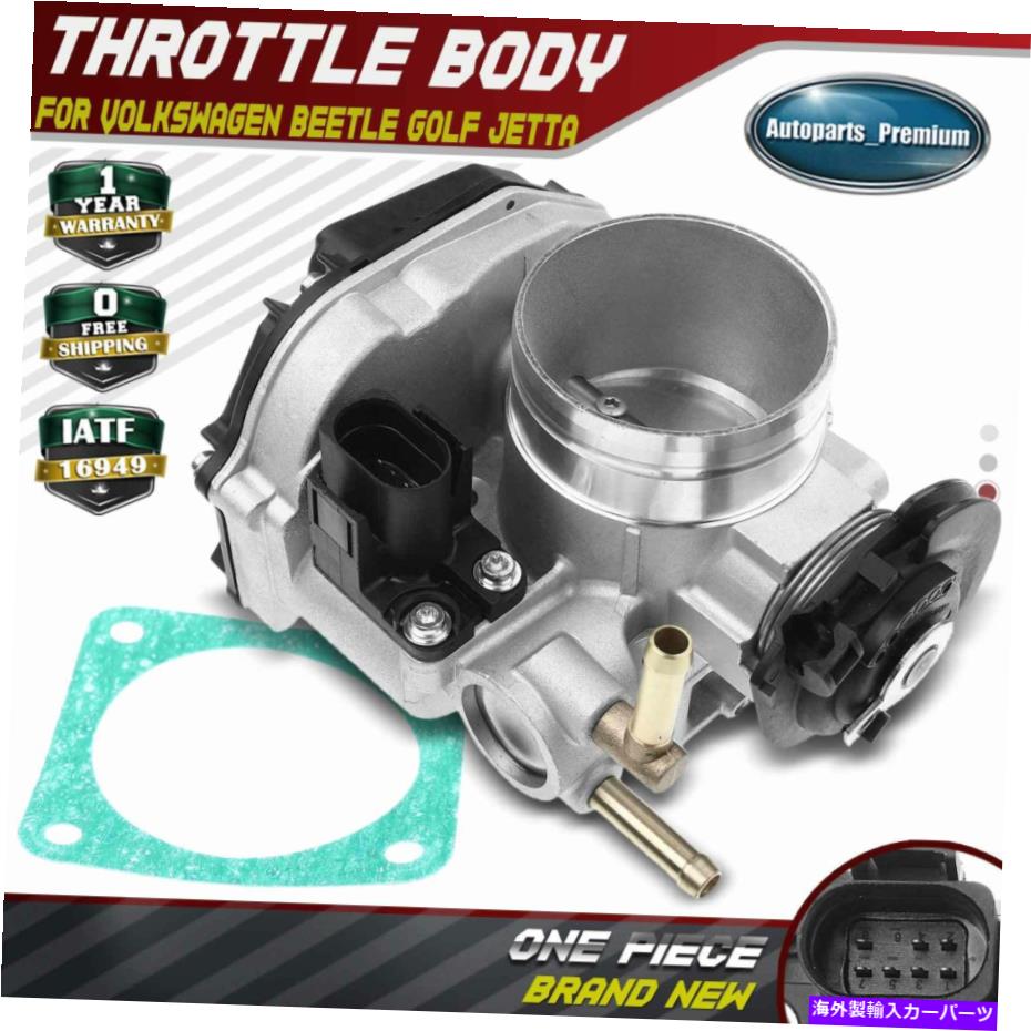 Throttle Body フォルクスワーゲンジェッタゴルフのスロットルボディ1999-2001ビートル1998-2001 2.0l aeg eng Throttle Body for Volkswagen Jetta Golf 1999-2001 Beetle 1998-2001 2.0L AEG Eng【並行輸入品】