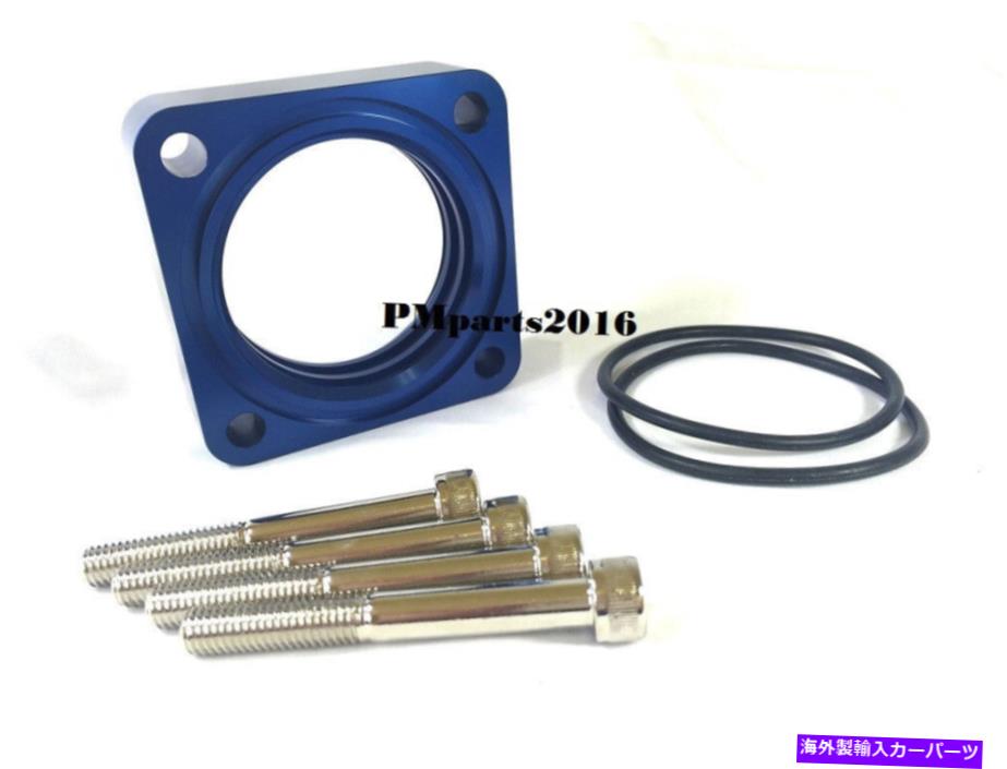 Throttle Body 91-94 95-98日産240SX 2.4L KA24DE 240 SXのブルースロットルボディスペーサー Blue Throttle Body Spacer for 91-94 95-98 Nissan 240SX 2.4L KA24DE 240 sx【並行輸入品】