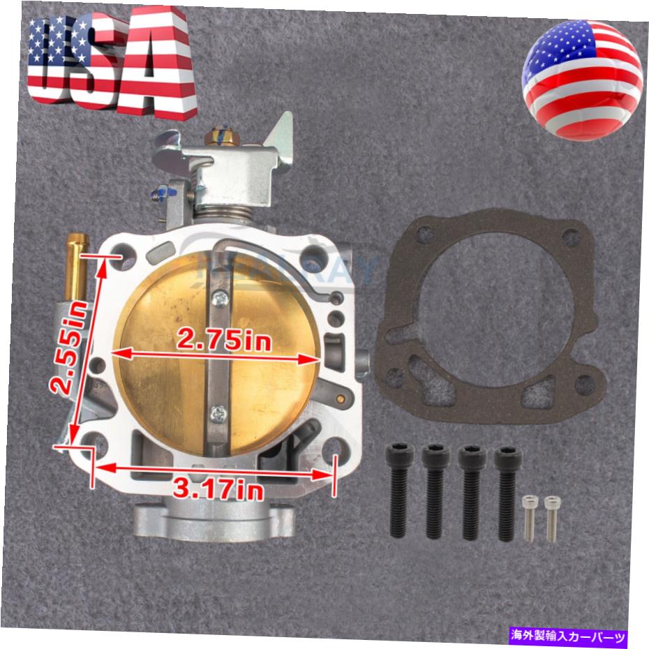 Throttle Body ホンダB/D/H/FシリーズCIVIC Accord 309051050のスロットルボディ70mmアルファシリーズ Throttle Body 70mm Alpha Series For Honda B/D/H/F Series Civic Accord 309051050【並行輸入品】