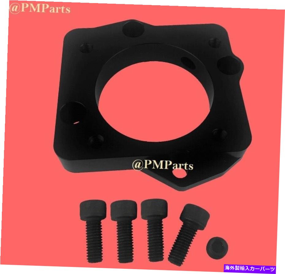 Throttle Body ブラックKシリーズRBCインテークマニホールドからBシリーズスロットルボディアダプタープレート Black K-series RBC intake Manifold to B-series Throttle Body adapter plate【並行輸入品】