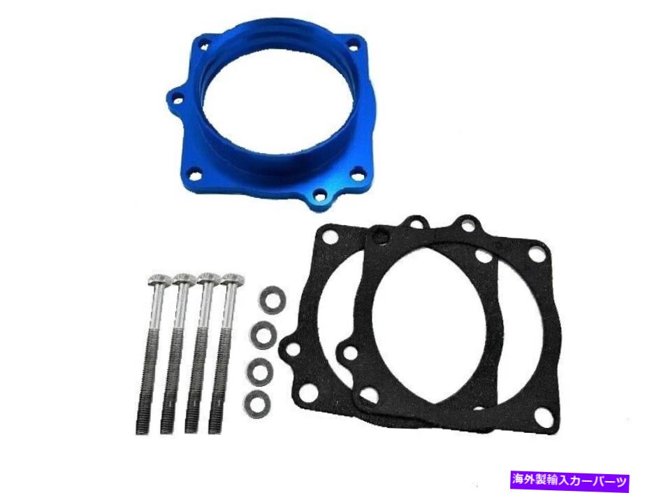 Throttle Body ブルースロットルボディスペーサーフィット03-08ダッジラムデュランゴクライスラーアスペン5.7Lヘミ Blue Throttle Body Spacer Fits 03-08 Dodge Ram Durango Chrysler Aspen 5.7L Hemi【並行輸入品】 40,469円