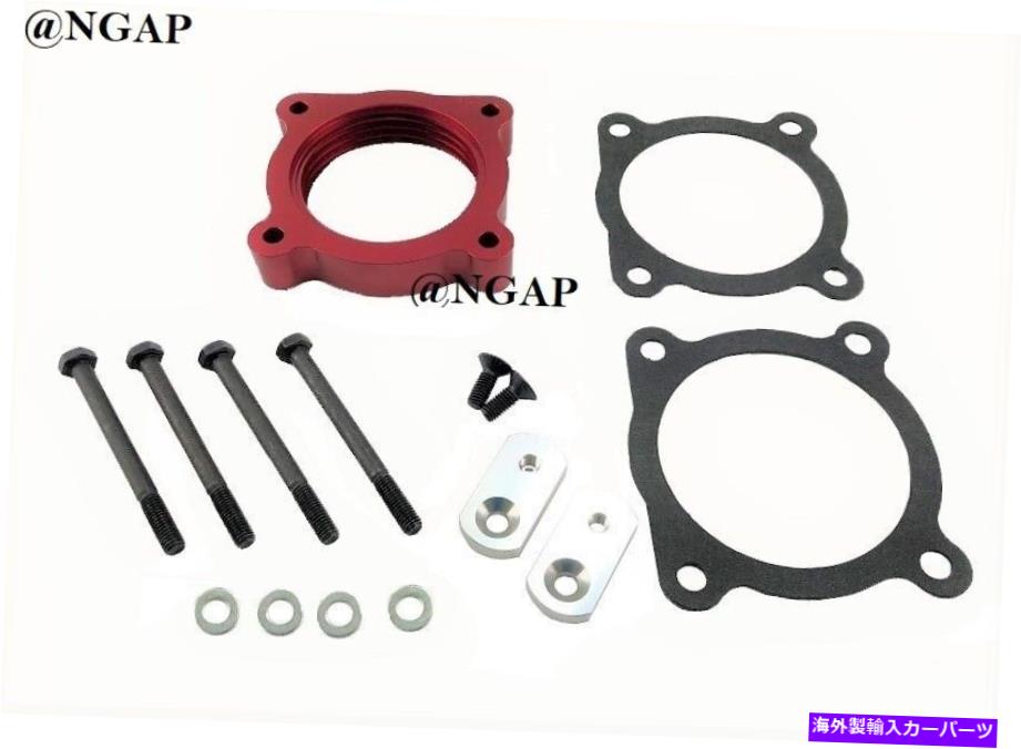 Throttle Body ビレットレッドスロットルボディスペーサー05-19日産フロンティア＆05-15 Xterra 4.0L V6 Billet Red Throttle Body Spacer For 05-19 Nissan Frontier & 05-15 Xterra 4.0L V6【並行輸入品】 41,470円