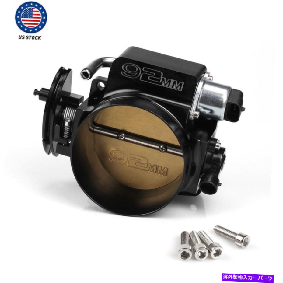 Throttle Body LS1 LS2 LS3 LS6 LSXアルミニウム92mmの吸気マニホールドスロットルボディキットTPS IAC Intake Manifold Throttle Body Kit TPS IAC For LS1 LS2 LS3 LS6 LSX Aluminum 92mm【並行輸入品】