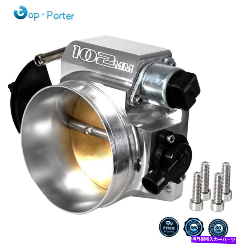 Throttle Body GM III LS1 LS3 LS6 LS7＆ 102mm Aluminum Electronic Throttle Body Assembly For GM III LS1 LS2 LS3 LS6 LS7&【並行輸入品】