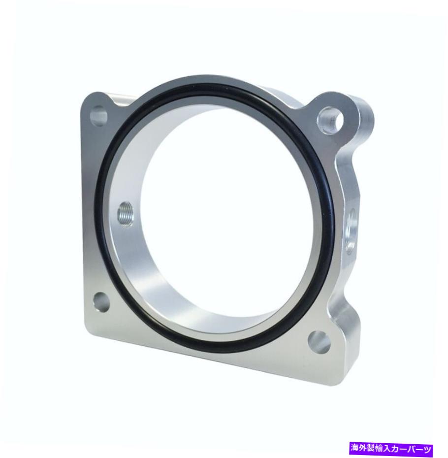 Throttle Body トルクソリューションスロットルボディスペーサーシルバーフォードF-150 3.5L EcoBoost / 3.7L V6 Torque Solution Throttle Body Spacer Silver Ford F-150 3.5L Ecoboost / 3.7L V6【並行輸入品】