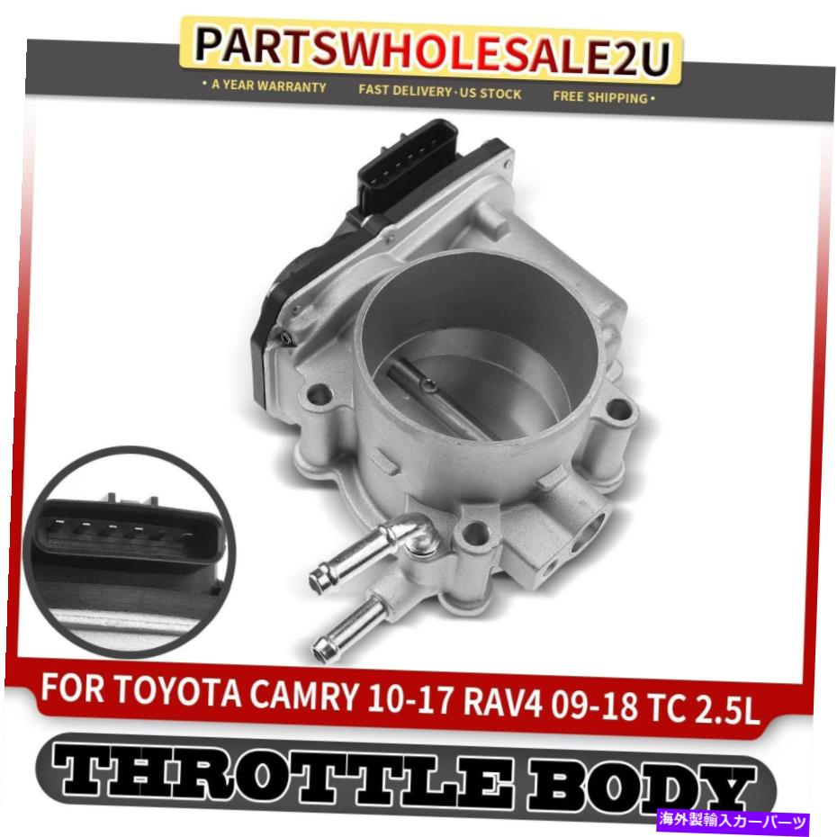 Throttle Body トヨタシエナラブ4カムリヴェンザシオンTC 2.5L 2.7L 22030-0V010のスロットルボディ Throttle Body for Toyota Sienna RAV4 Camry Venza Scion tC 2.5L 2.7L 22030-0V010【並行輸入品】