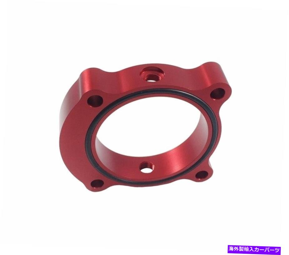 Throttle Body トルクソリューションスロットルボディスペーサー（赤）ヒュンダイソナタ2.0Tに適合する Torque Solution Throttle Body Spacer (Red) Fits Hyundai Sonata 2.0T【並行輸入品】