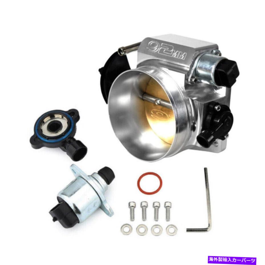 Throttle Body 92mmスロットルボディ + TPS IACスロットル位置センサーLSX LS LS1 LS2 LS7 SR 92mm Throttle body + TPS IAC Throttle Position Sensor For LSX LS LS1 LS2 LS7 SR【並行輸入品】