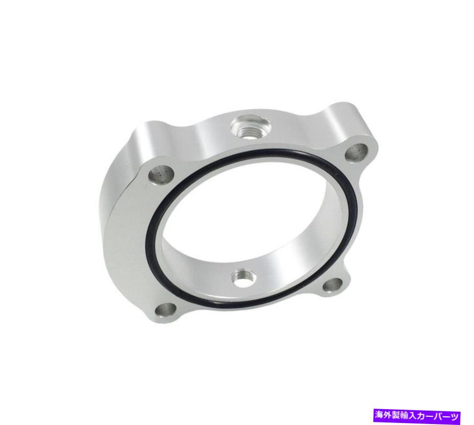 Throttle Body トルクソリューションスロットルボディスペーサー（シルバー）フィットヒュンダイソナタ2.0T Torque Solution Throttle Body Spacer (Silver) Fits Hyundai Sonata 2.0T【並行輸入品】