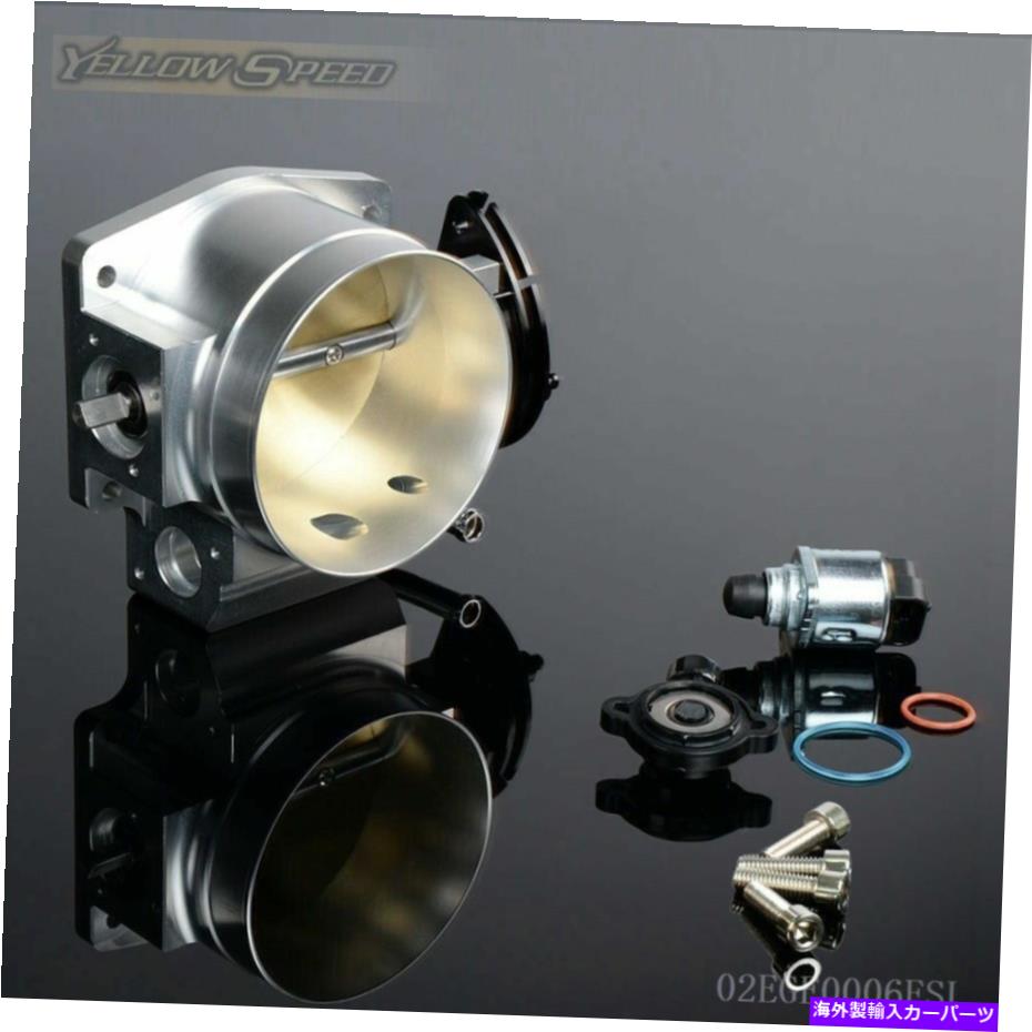 Throttle Body 102mm LS1 LS2 LS3 LS6 LSX +マニホールドアダプタープレートスロットルボディTPS 102mm Fit For LS1 LS2 LS3 LS6 LSX +Manifold Adapter Plate Throttle Body TPS【並行輸入品】
