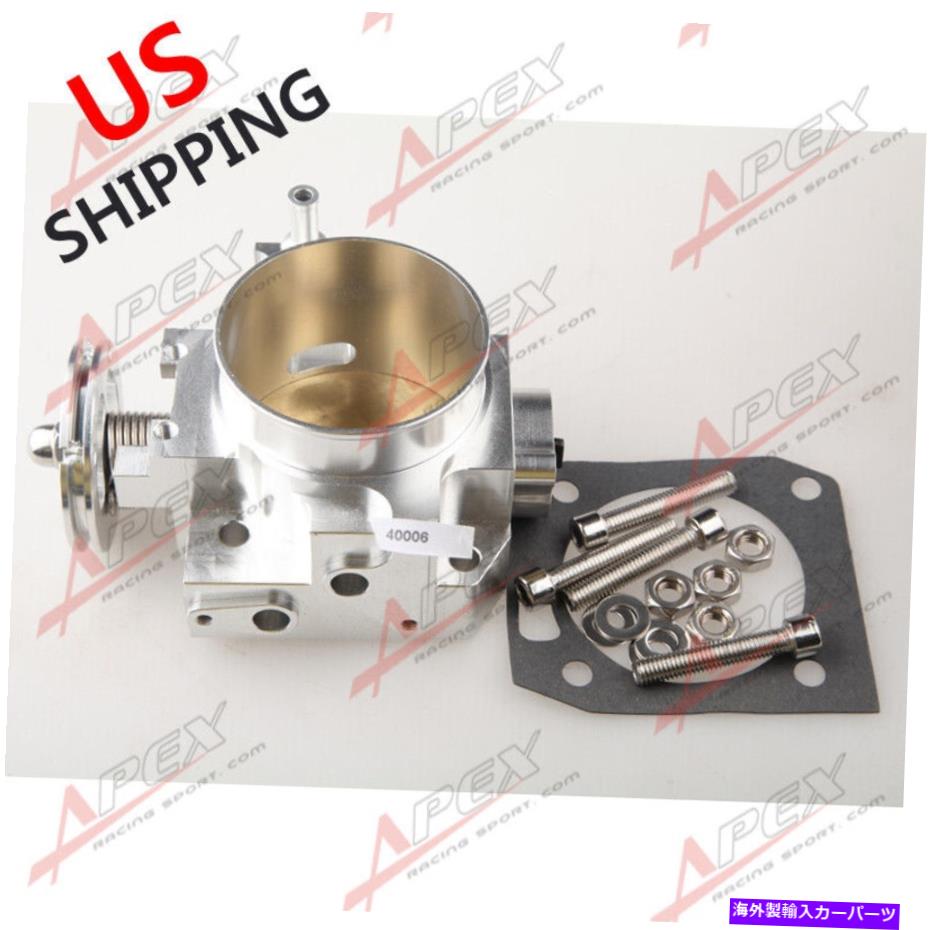 Throttle Body RSX DC5 CIVIC SI EP3 K20 K20A CNC T6アルミニウム用の新しい70mmビレットスロットルボディボディ NEW 70MM BILLET THROTTLE BODY FOR RSX DC5 CIVIC SI EP3 K20 K20A CNC T6 ALUMINUM【並行輸入品】