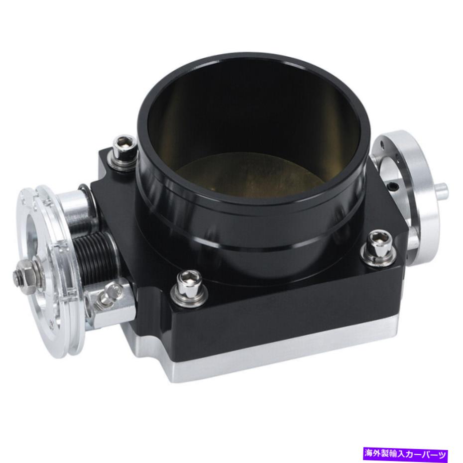 Throttle Body 90mmスロットルボディアルミニウム吸気マニホールドビレットスロットル位置センサー用 90MM Throttle Body Aluminum Intake Manifold Billet for Throttle Position Sensor【並行輸入品】