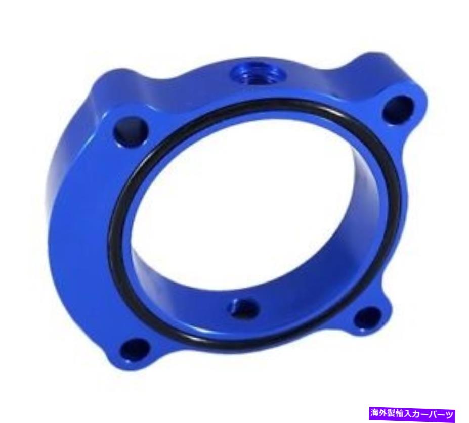 Throttle Body トルクソリューションスロットルボディスペーサー（青）フィットヒュンダイソナタ2.0T Torque Solution Throttle Body Spacer (Blue) Fits Hyundai Sonata 2.0T【並行輸入品】