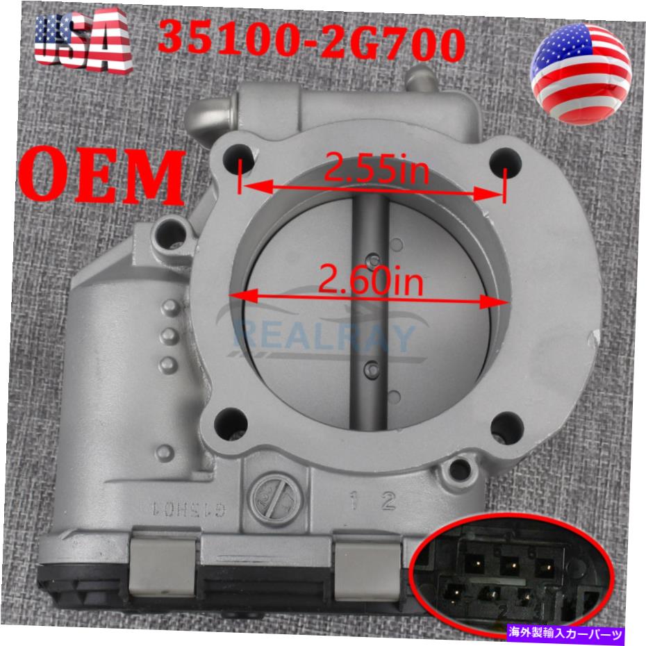 Throttle Body ヒュンダイ・キア・ソナタ・オプティマのスロットルボディ351002G700（2011?2012）QY Throttle Body 351002G700 For Hyundai Kia Sonata Optima (2011~2012) QY【並行輸入品】 46,926円