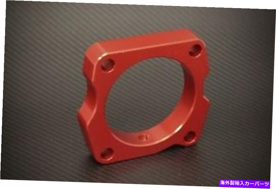 Throttle Body スロットルボディスペーサーレッドホンダアコード2008+ 2.4L送料無料 Throttle Body Spacer Red Honda Accord 2008+ 2.4L Free Shipping【並行輸入品】