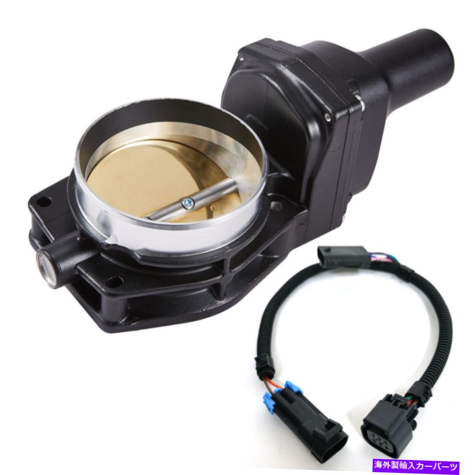 Throttle Body 12605109のハーネスワイヤー付きワイヤースロットルボディによる92mmドライブLS3 LS7 L99 92mm Drive By Wire Throttle Body With Harness Wire For 12605109 Gold LS3 LS7 L99【並行輸入品】