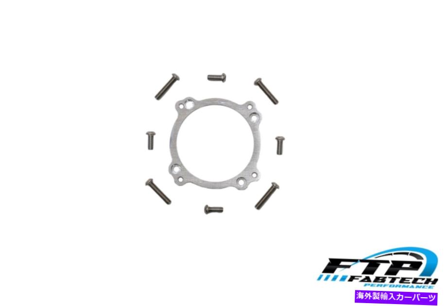 Throttle Body FabTech E55 AMG M113K 82mmスロットルボディアダプターフランジCLS55 CL55 SL55 G55 S55 FABTECH E55 AMG M113K 82MM Throttle Body Adapter Flange CLS55 CL55 SL55 G55 S55【並行輸入品】